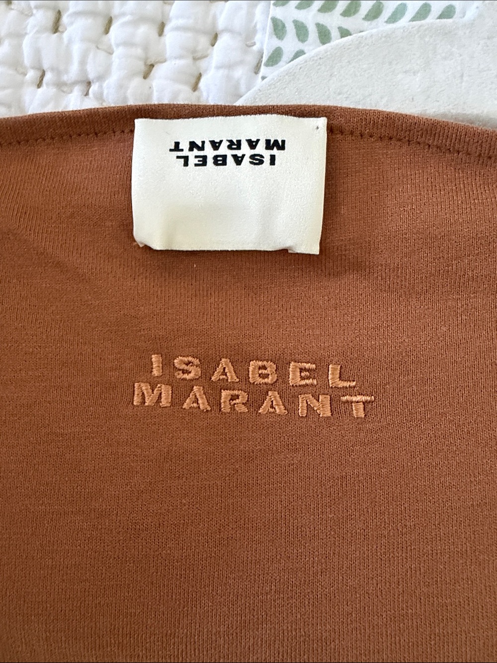 Isabel Marant Marielle Draped Mini Dress in Camel - Picture 5 of 6